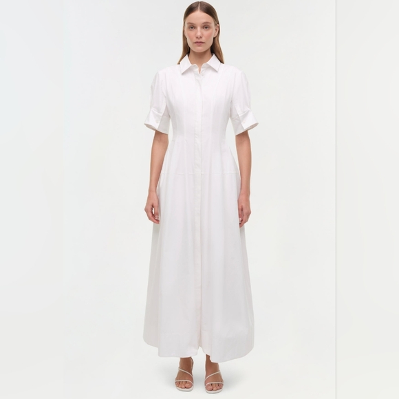 Simkhai Mollie Cotton Shirt Dress - Picture 5 of 12